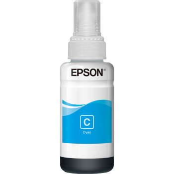 Bouteille d'encre cyan d'origine Epson T6642 - C13T664240