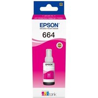 Bouteille d'encre magenta d'origine Epson T6643 - C13T664340