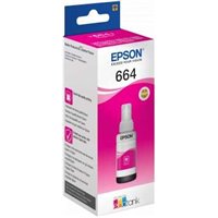 Bouteille d'encre magenta d'origine Epson T6643 - C13T664340
