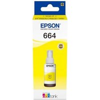 Bouteille d'encre jaune d'origine Epson T6644 - C13T664440