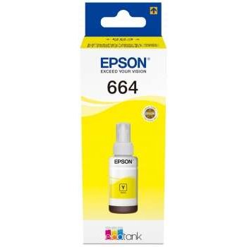 Bouteille d'encre jaune d'origine Epson T6644 - C13T664440