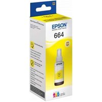 Bouteille d'encre jaune d'origine Epson T6644 - C13T664440
