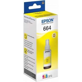 Bouteille d'encre jaune d'origine Epson T6644 - C13T664440