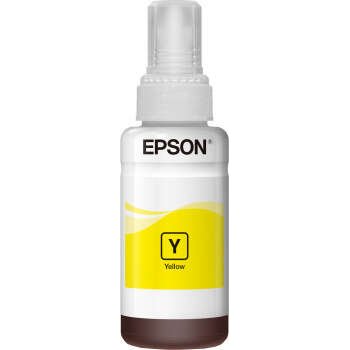 Bouteille d'encre jaune d'origine Epson T6644 - C13T664440
