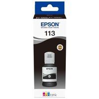Bouteille d'encre pigmentée noire d'origine Epson 113 - C13T06B140