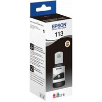Bouteille d'encre pigmentée noire d'origine Epson 113 - C13T06B140
