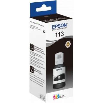 Bouteille d'encre pigmentée noire d'origine Epson 113 - C13T06B140