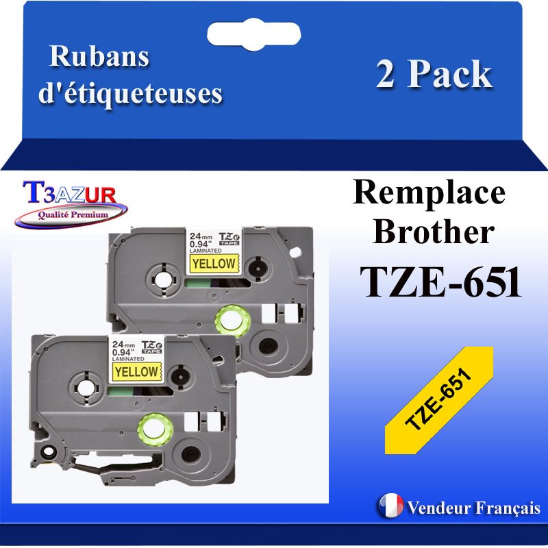 Ruban générique Brother TZE-631 (TZ-631)- Noire/Jaune-12mm * 8m Ruban générique Brother TZE-631 (TZ-631)- Noire/Jaune-12mm * 8m