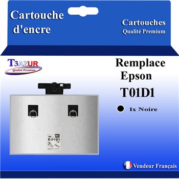 Cartouche d'encre pigmentée générique Epson SJIC22P Noire