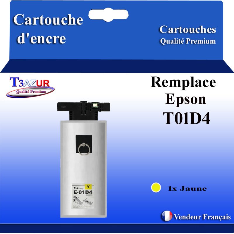 Cartouche d'encre pigmentée générique Epson SJIC22P Noire