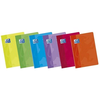 Lot de 100 Chemises à élastiques Oxford Top File+ A4 - Couverture souple - 3 rabats - Dos 20 mm - Couleurs assorties (100)