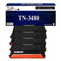 Lot de 3 Toners compatibles Brother TN3430/ TN3480 - 8 000 pages