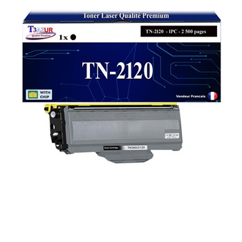 Toner compatible Brother TN2120/ TN2110 - 2 600 pages