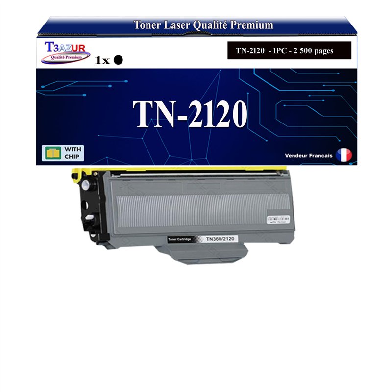 Toner compatible Brother TN2120/ TN2110 - 2 600 pages Toner compatible Brother TN2120/ TN2110 - 2 600 pages