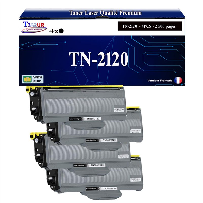 Toner compatible Brother TN2120/ TN2110 - 2 600 pages Toner compatible Brother TN2120/ TN2110 - 2 600 pages