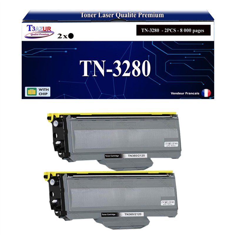 Toner compatible avec Brother TN3280 Toner compatible avec Brother TN3280