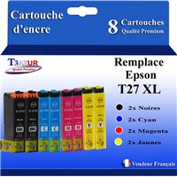Lot de 5 Cartouches compatibles Epson T27XL