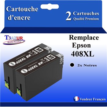 Cartouche d'encre générique Epson 408L (C13T09K14010) - Noire