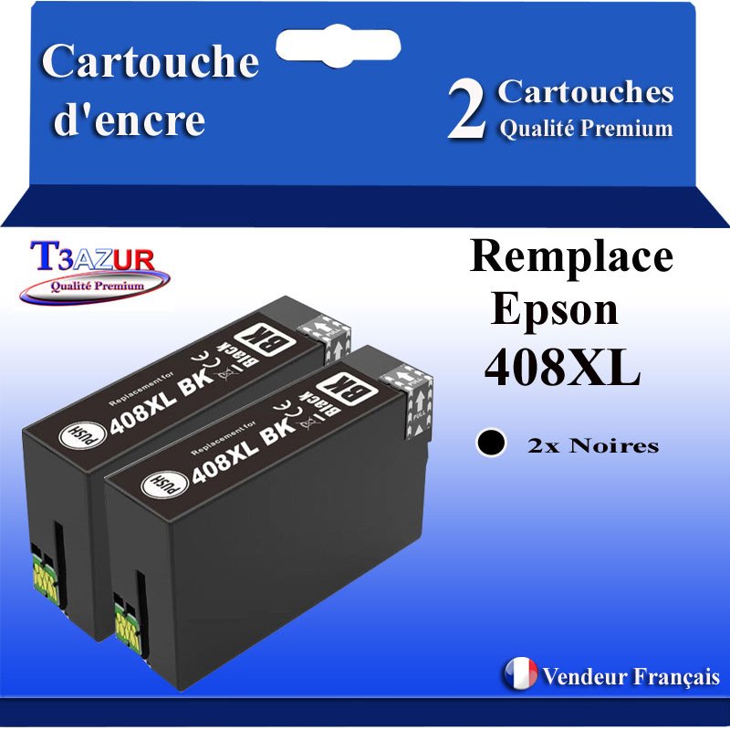 Cartouche d'encre générique Epson 408L (C13T09K14010) - Noire