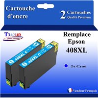Cartouche d'encre générique Epson 408L (C13T09K24010) - Cyan