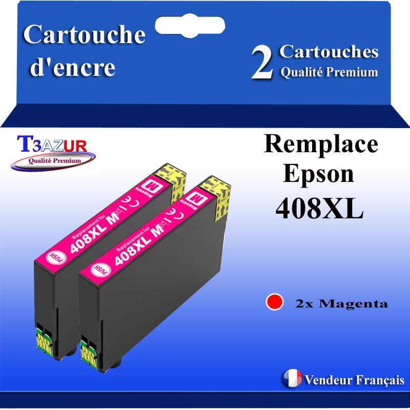 Cartouche d'encre générique Epson 408L (C13T09K34010) - Magenta