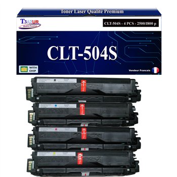 Lot de 4 Toners compatibles Samsung CLP415/ CLX4195