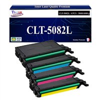 Lot de 4 Toners compatibles Samsung CLP620 / CLP670