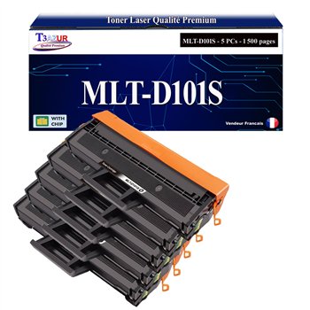 Lot de 4 Toners compatibles Samsung ML2160/ SCX3405 (MLT-D101S/SU696A) - 1 500 pages