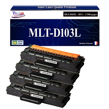 Lot de 3 Toners compatibles Samsung ML2950 / SCX4728 - 2 500 pages