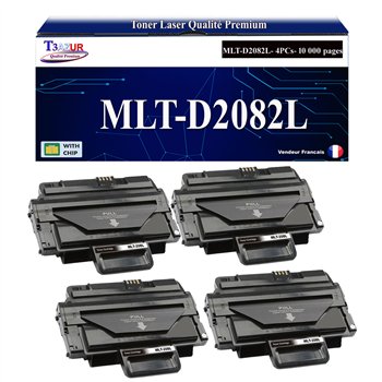 Lot de 2 Toners compatibles Samsung SCX5635/SCX5835 (MLT-D2082L/MLT-D2082S)- 10 000 pages