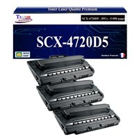 Lot de 2 Toners compatibles Samsung SCX4720 (SCX-4720D5)- 5 000 pages