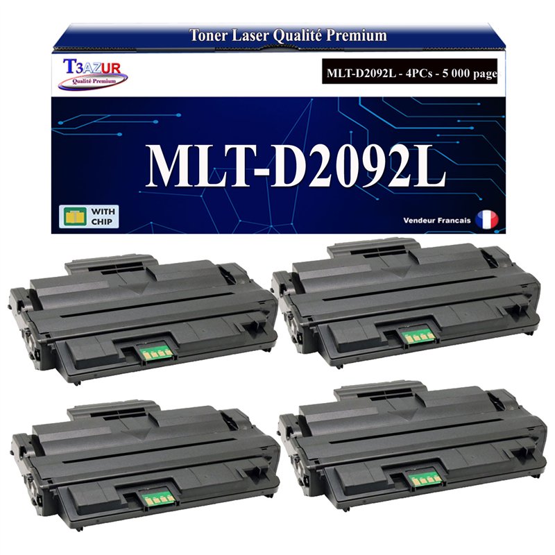 Toner compatible Samsung MLT-D2092L/MLT-D2092S - Noir - 5 000 pages