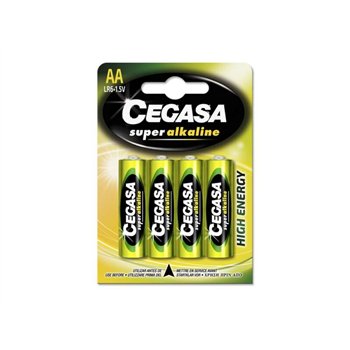 Elbat Pack de 4 Piles Alcalines LR6/AA