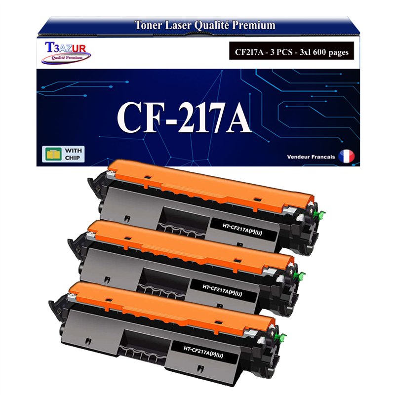 Toner compatible avec HP CF217A (17A) - 1 600 pages Toner compatible avec HP CF217A (17A) - 1 600 pages