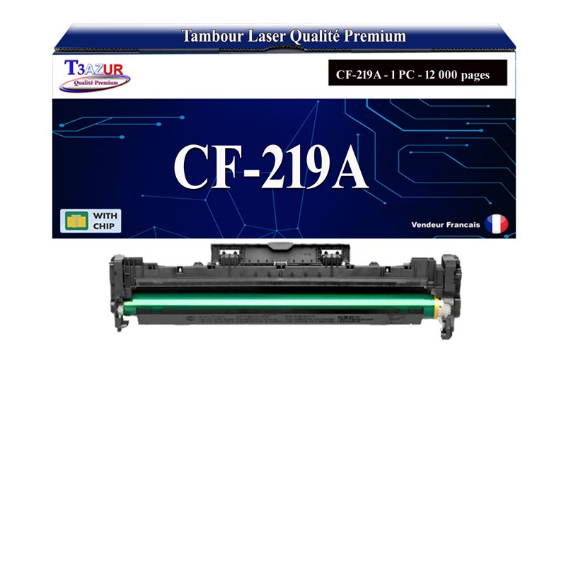 Kit Tambour compatible avec HP CF219A (19A) - 12 000 pages Kit Tambour compatible avec HP CF219A (19A) - 12 000 pages