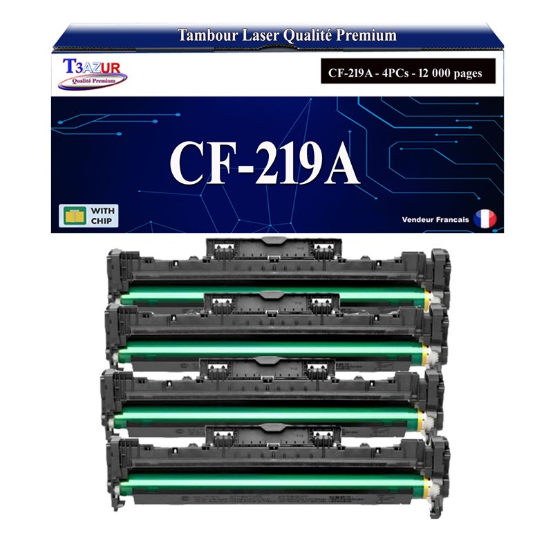 Kit Tambour compatible avec HP CF219A (19A) - 12 000 pages