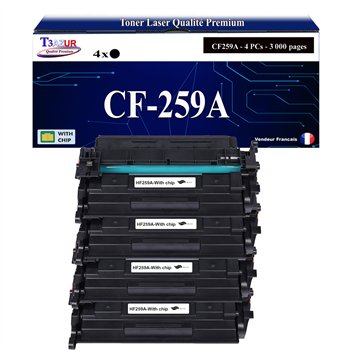 Catouche compatible avec HP CF259A (59A) - Remplace 59A (avec puce)