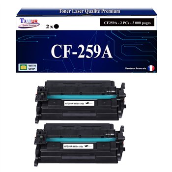 Catouche compatible avec HP CF259A (59A) - Remplace 59A (avec puce)