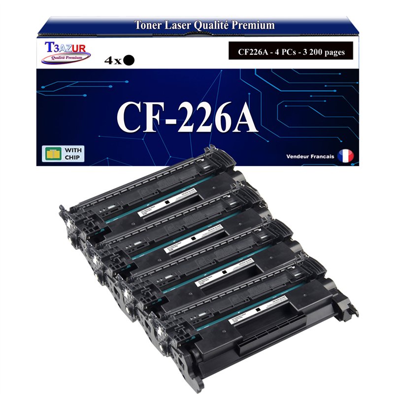Toner compatible HP CF226A (26A) - 3 200 pages Toner compatible HP CF226A (26A) - 3 200 pages