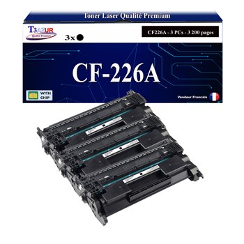 Toner compatible HP CF226A (26A) - 3 200 pages