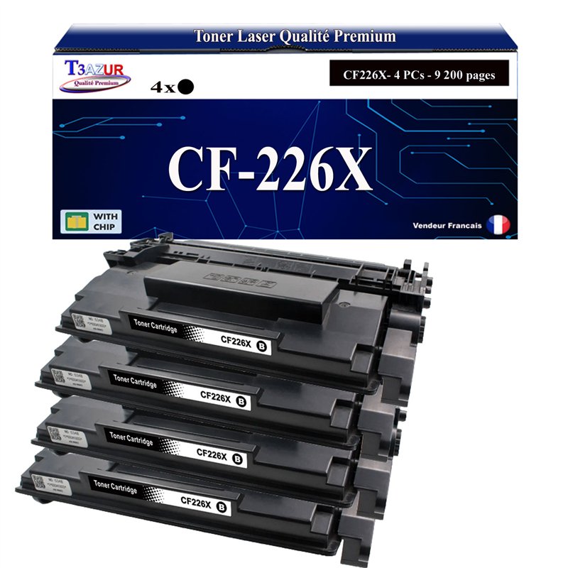 Toner compatible HP CF226X (26X) - 9 200 pages Toner compatible HP CF226X (26X) - 9 200 pages