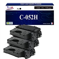 3x Toners compatibles avec Canon 052H (2200C002)- 9 200 pages