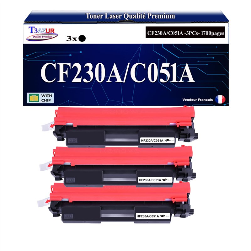 Toner compatible HP CF230A (30A) - 1 600 pages Toner compatible HP CF230A (30A) - 1 600 pages
