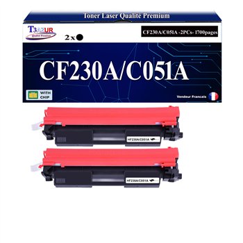 Toner compatible HP CF230A (30A) - 1 600 pages