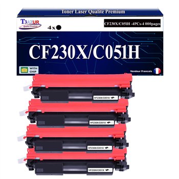Toner compatible HP CF230X (30X) - 4 000 pages