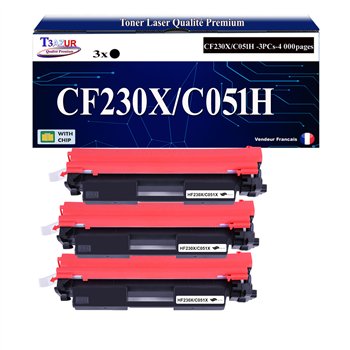 Toner compatible HP CF230X (30X) - 4 000 pages
