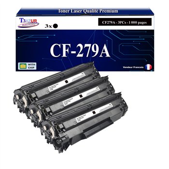 Toner compatible HP CF279A (79A) - 1 000 pages