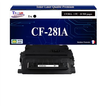 Toner compatible HP CF281A (81A) - 10 500 pages