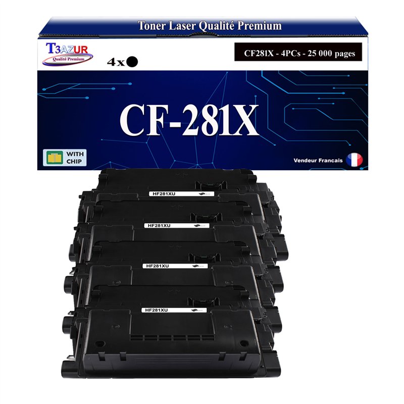 Toner compatible HP CF281X (81X) - 25 000 pages