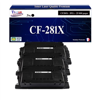 Toner compatible HP CF281X (81X) - 25 000 pages